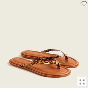 J. Crew Sorrento Thong Tortoise Sandal